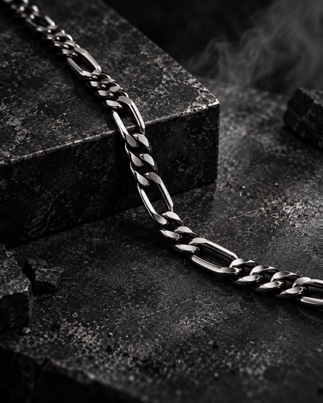 Figaro stainless steel chain